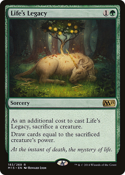 Life's Legacy (M15-183) - Magic 2015
