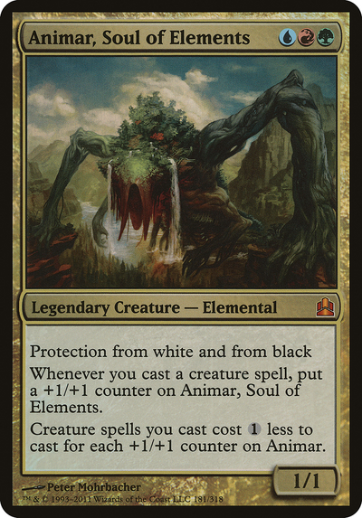 Animar, Soul of Elements (OVER-181) - Commander 2011 Oversized Foil