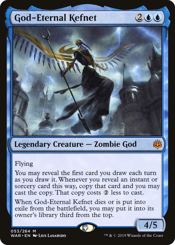 God-Eternal Kefnet (WAR-053) - War of the Spark Foil