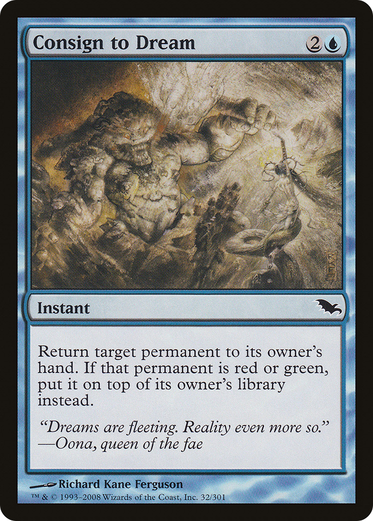 Consign to Dream (SHM-032) - Shadowmoor Foil