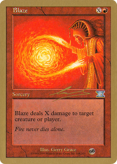 Blaze (WCD-) - World Championship Decks 2000
