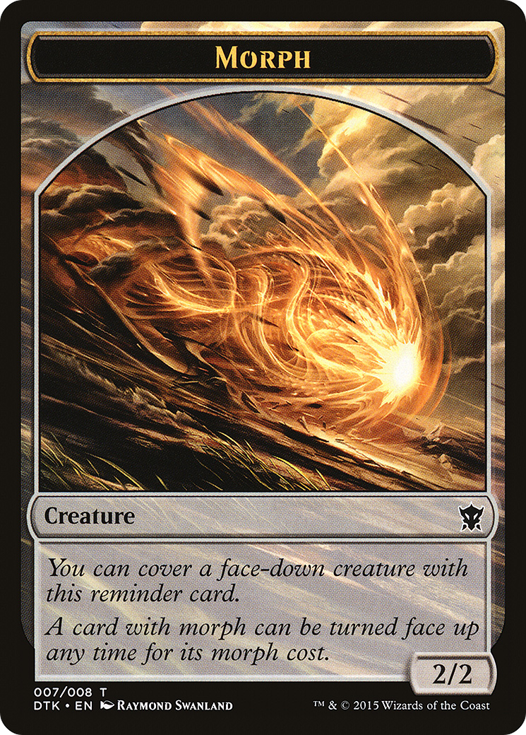 Morph (DTK-007) - Dragons of Tarkir Tokens