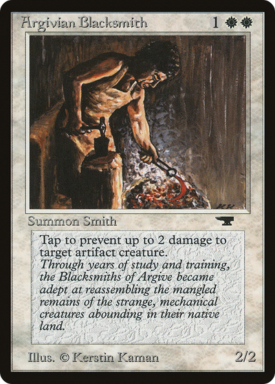 Argivian Blacksmith (ATQ-002) - Antiquities
