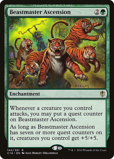 Beastmaster Ascension (C16-142) - Commander 2016