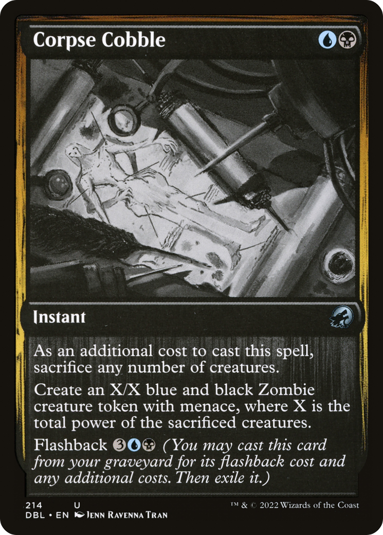 Corpse Cobble (DBL-214) - Innistrad: Double Feature Foil