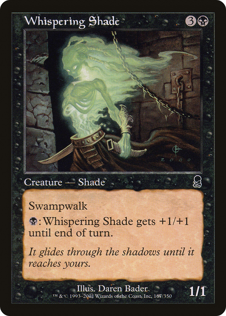 Whispering Shade (ODY-167) - Odyssey Foil