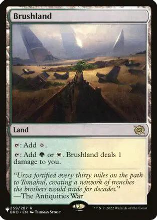 Brushland (BRO) (LIST-259/012) - The List Reprints