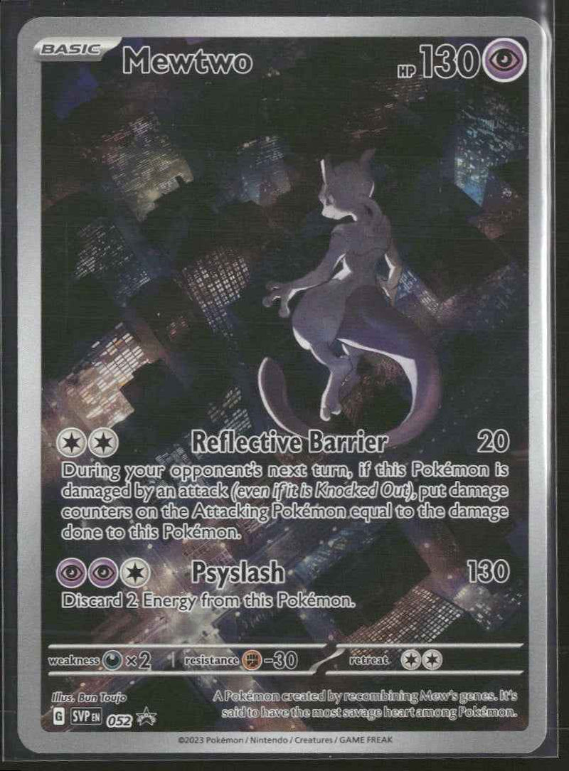 SV: Scarlet & Violet Promo Cards Mewtwo #052
