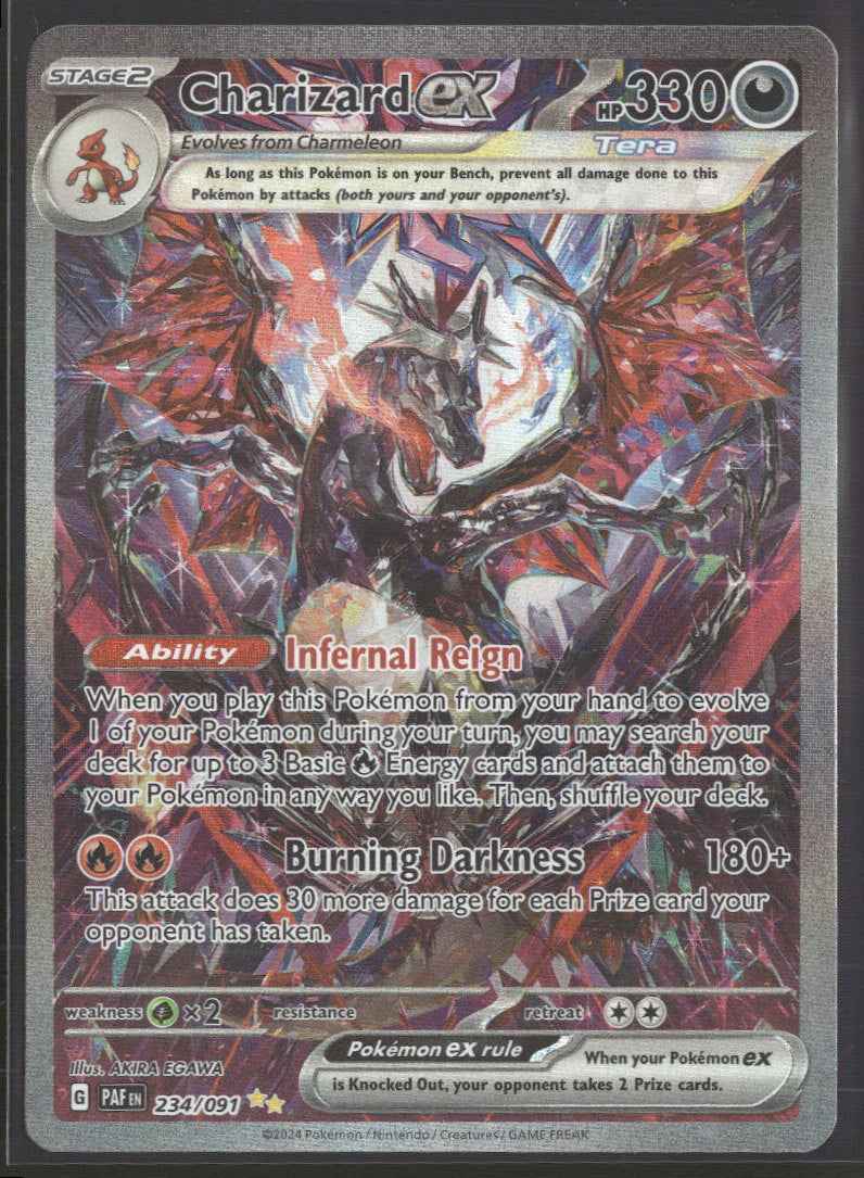 SV: Paldean Fates Charizard ex #234/091