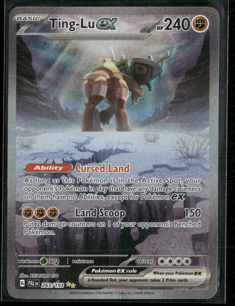 SV02: Paldea Evolved Ting-Lu ex #263/193