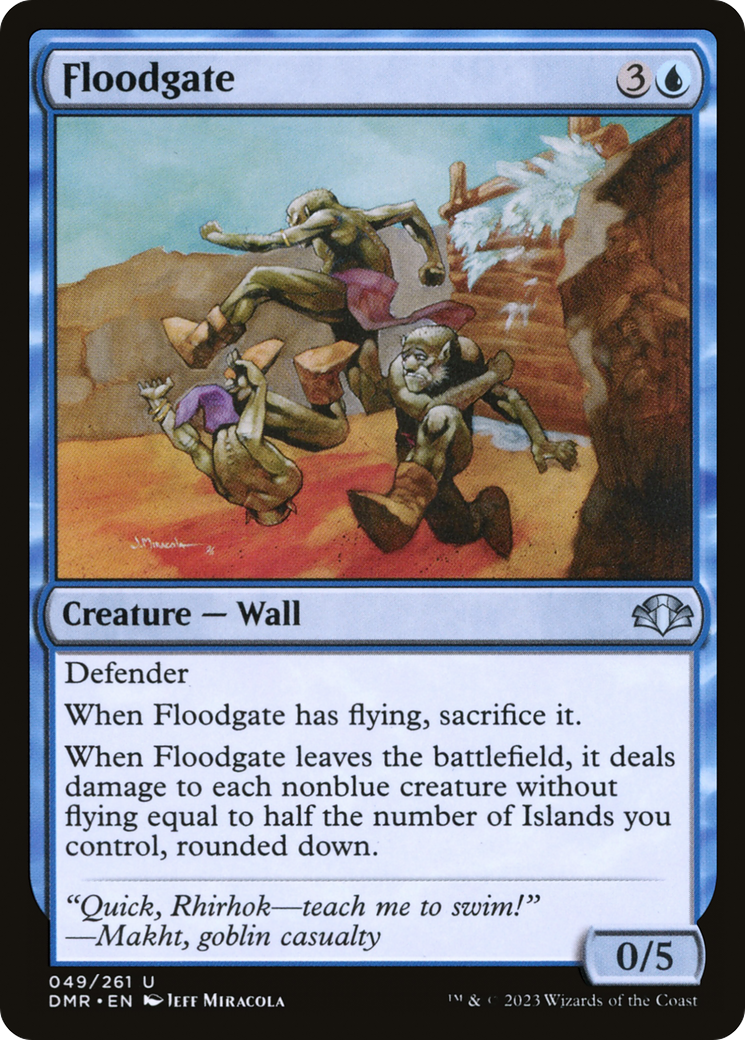 Floodgate (DMR-049) - Dominaria Remastered Foil