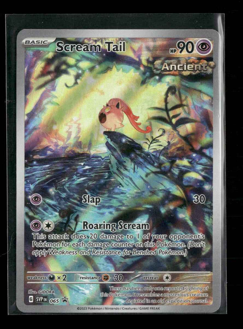 SV: Scarlet & Violet Promo Cards Scream Tail #065