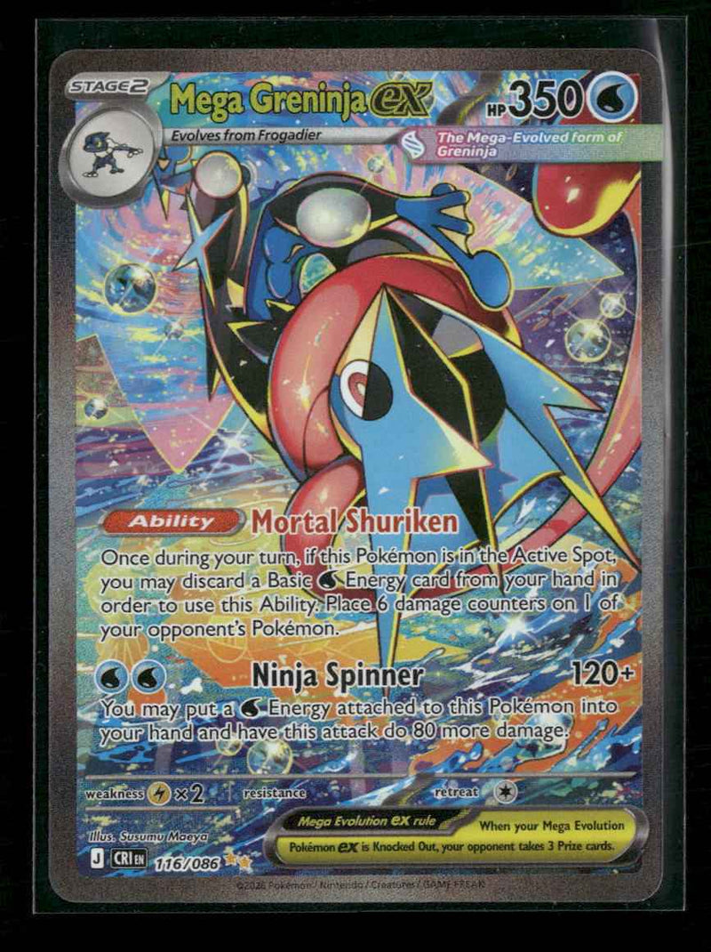 ME04: Chaos Rising Mega Greninja ex #116/086