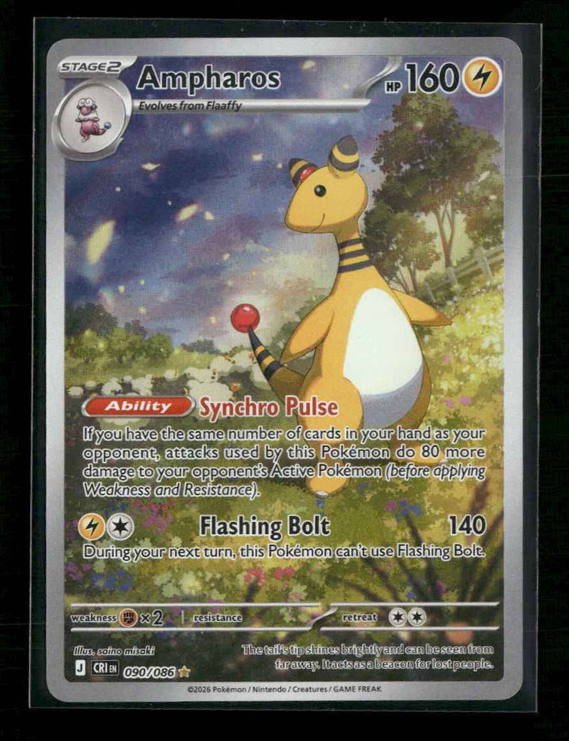 ME04: Chaos Rising Ampharos #090/086