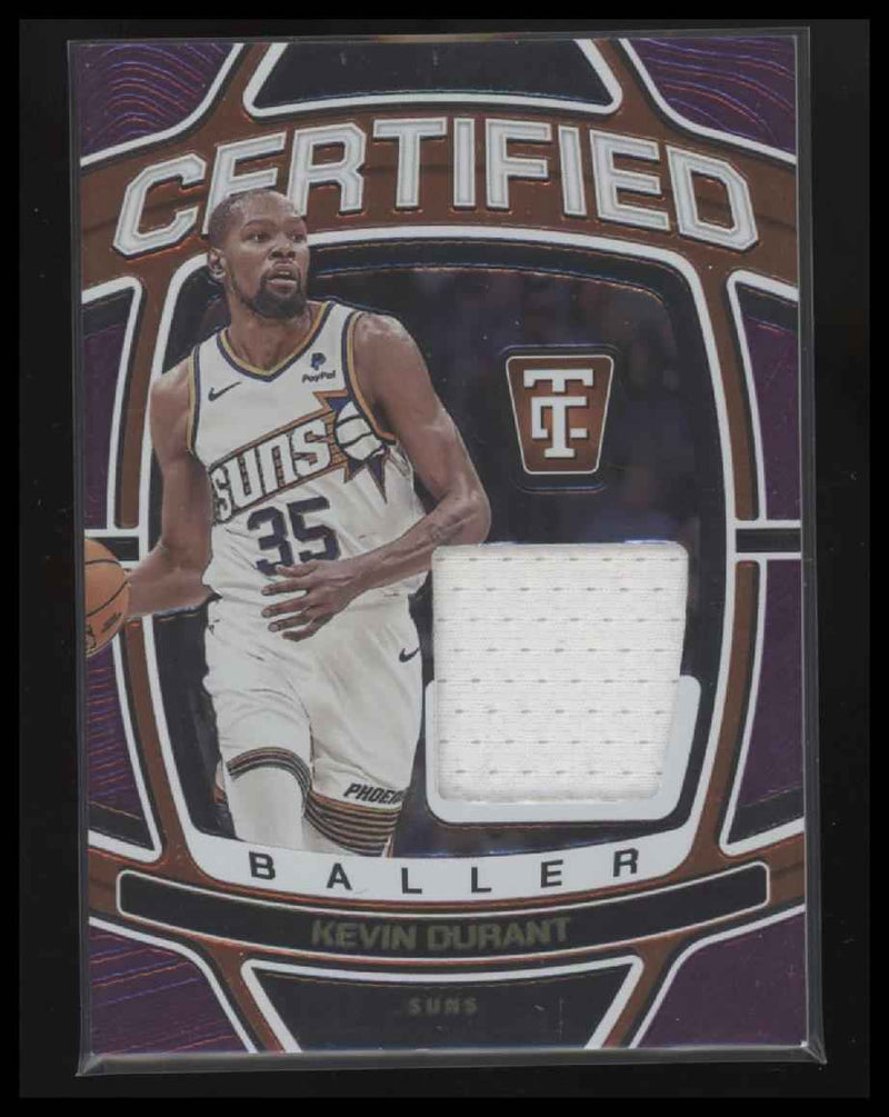 2024-25 Panini Totally Certified Baller Mirror Purple #/99 Kevin Durant #CB-KDT