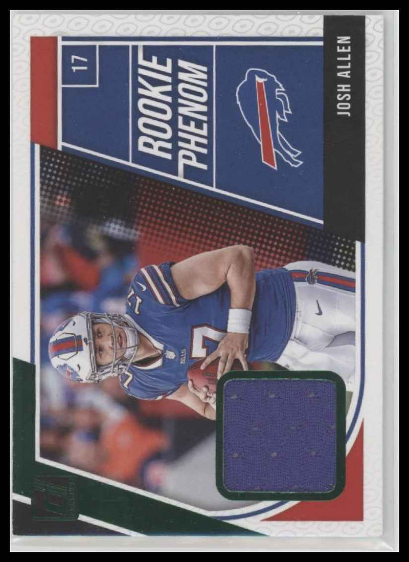 2018 Donruss Rookie Phenom Jerseys Josh Allen #4