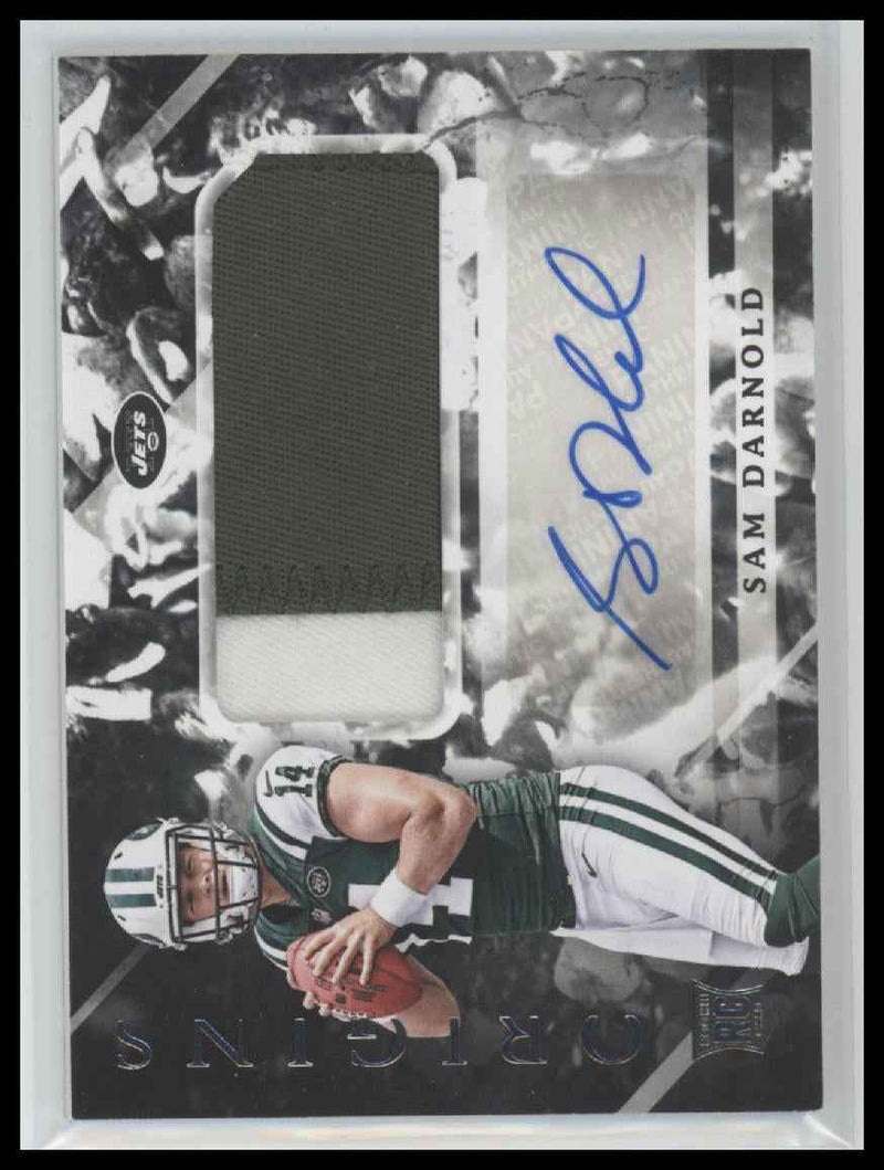 2018 Panini Origins Sam Darnold Rookie Auto #102