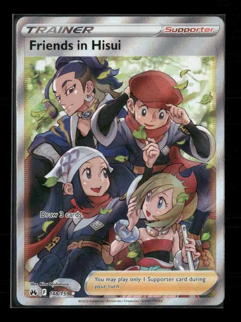 SWSH: Crown Zenith Friends in Hisui (Full Art) #148/159