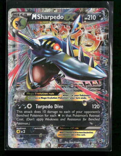 XY Promos M Sharpedo EX #XY200