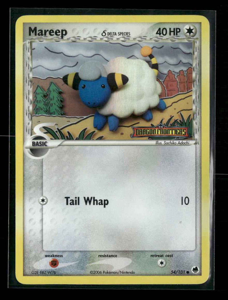 Dragon Frontiers Mareep (Delta Species) Reverse Holo #54/101