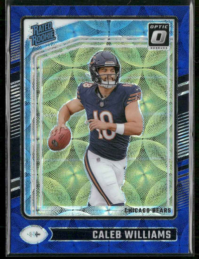 2024 Donruss Optic Blue Scope Caleb Williams #201