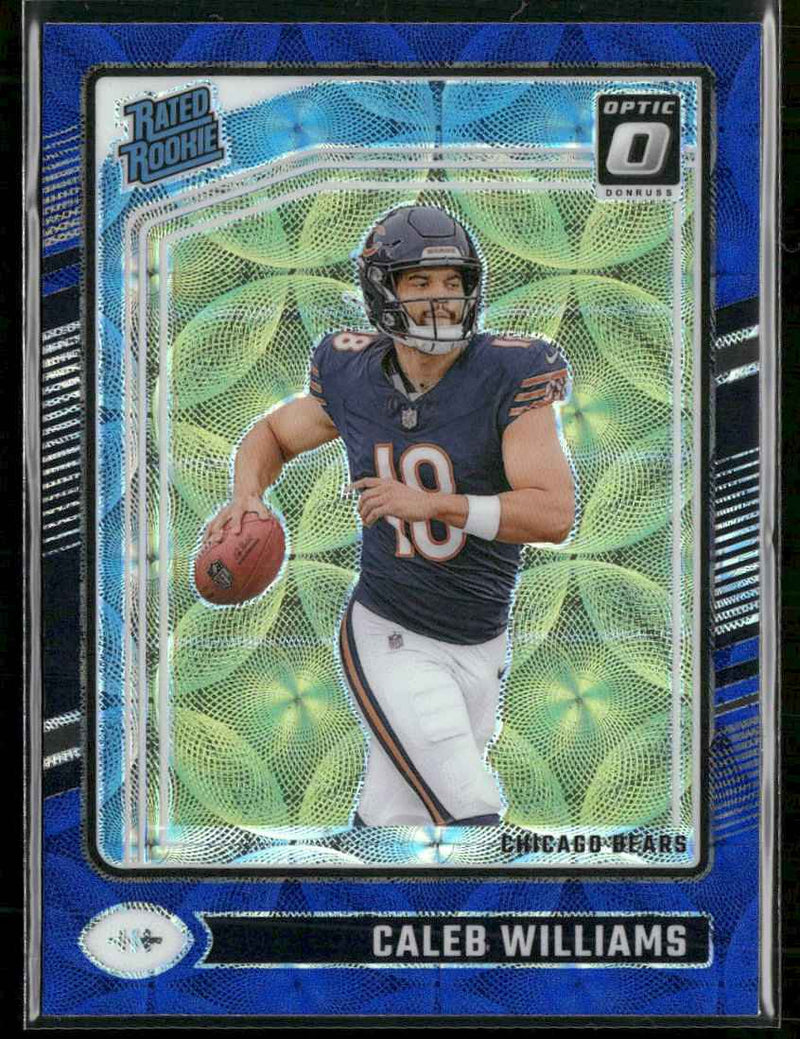 2024 Donruss Optic Blue Scope Caleb Williams #201