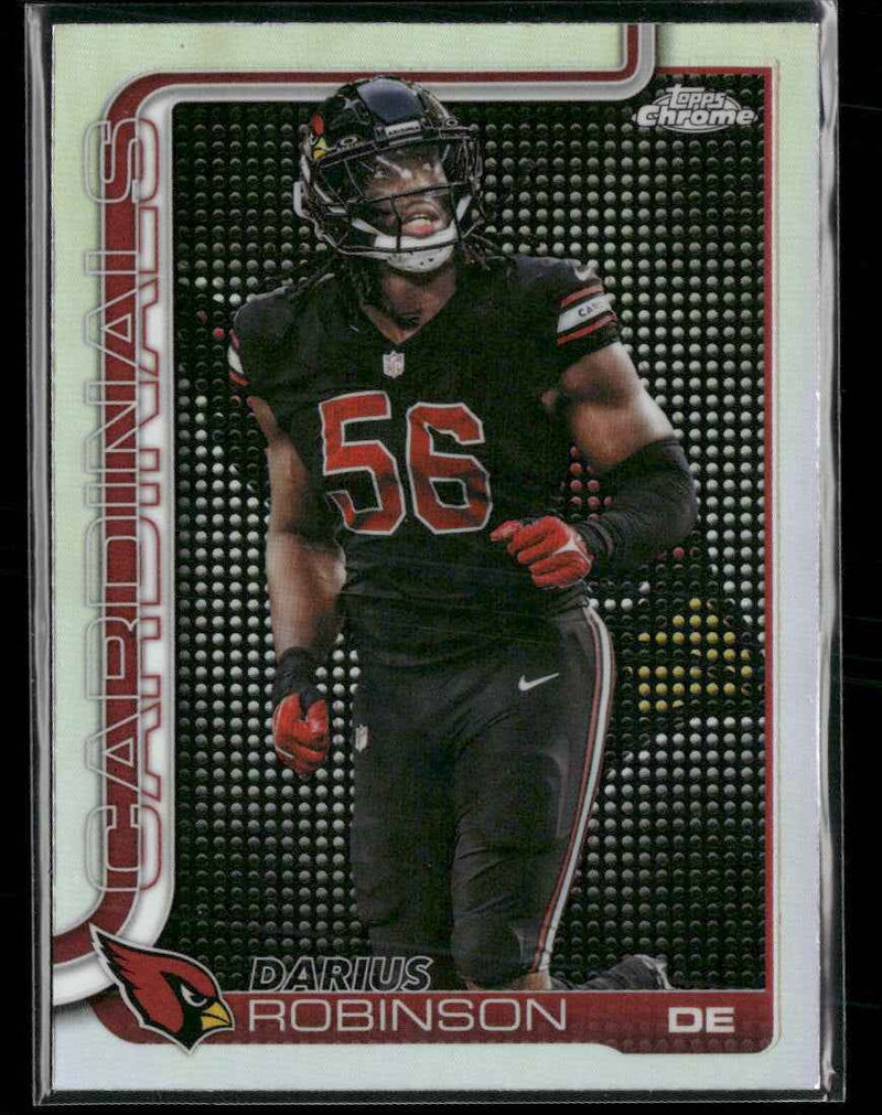 2025 Topps Chrome Lightboard Logo Darius Robinson #9