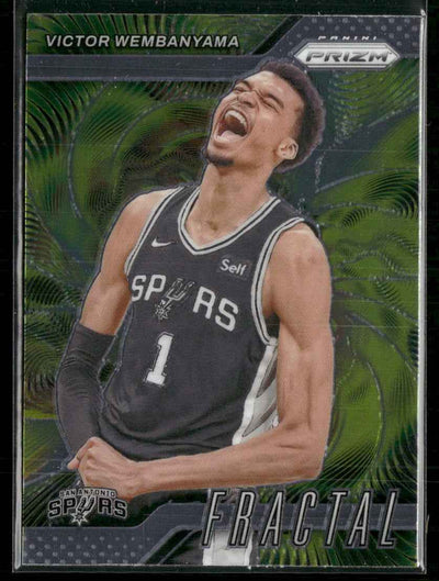 2024-25 Panini Prizm Fractal Victor Wembanyama #10