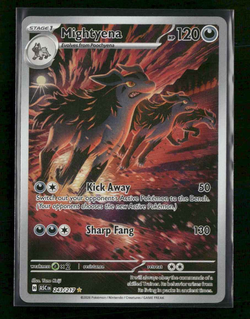 ME: Ascended Heroes Mightyena #243/217