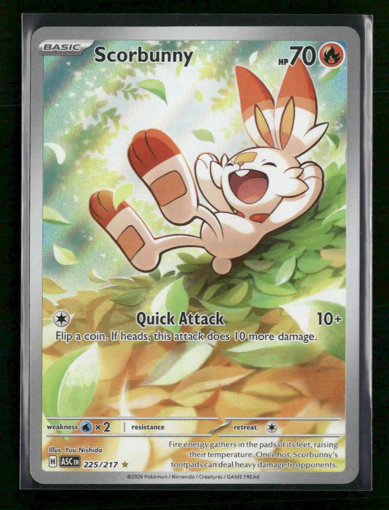 ME: Ascended Heroes Scorbunny #225/217