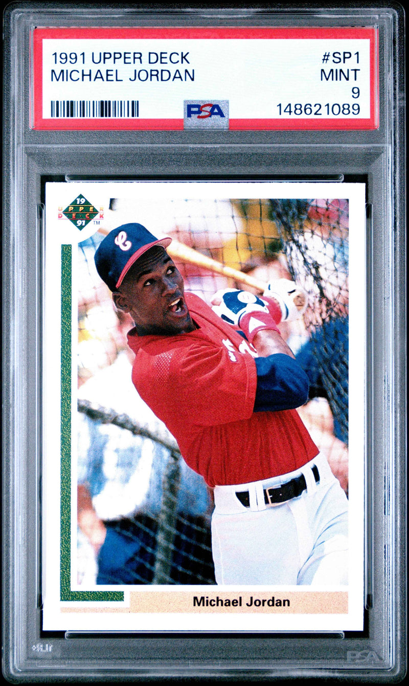 1991 Upper Deck Michael Jordan 9 PSA #SP1