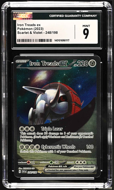 2023 Scarlet & Violet Iron Treads ex 9 CGC #248/198