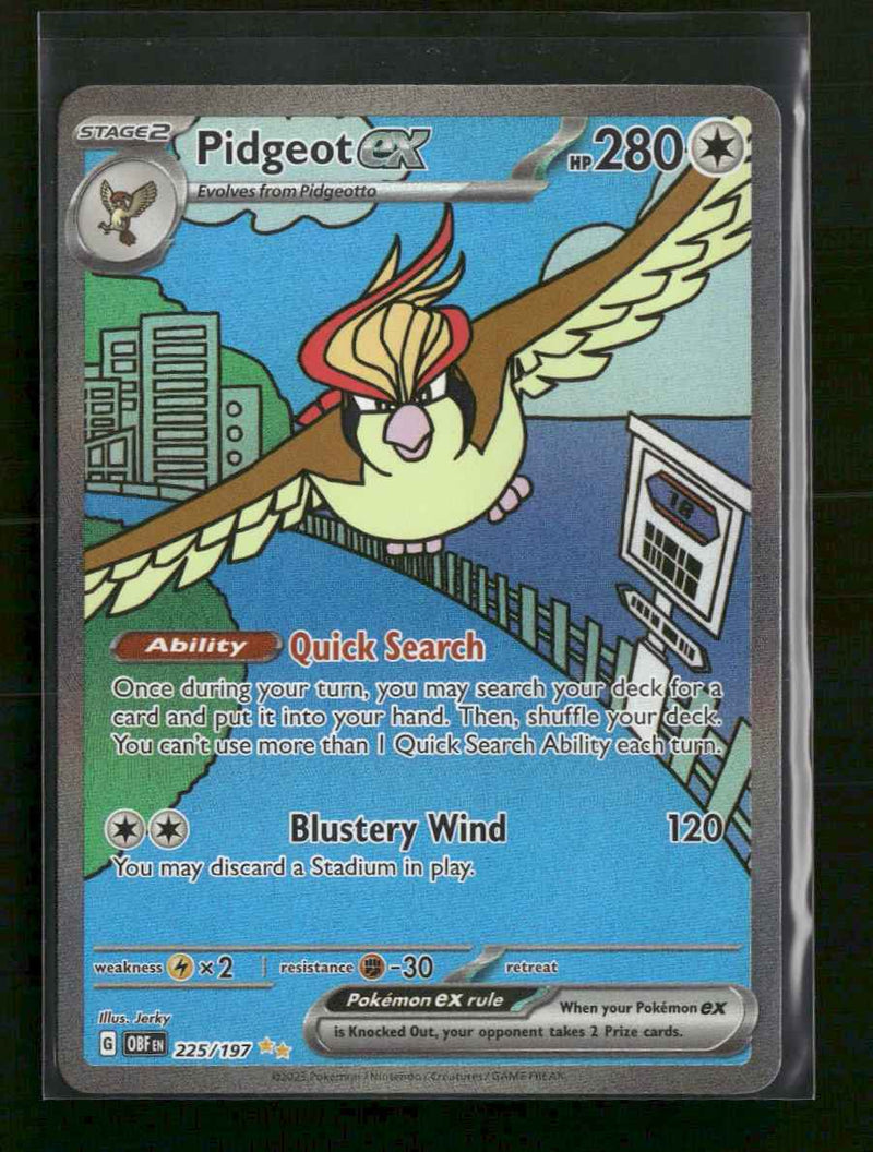 SV03: Obsidian Flames Pidgeot ex #225/197