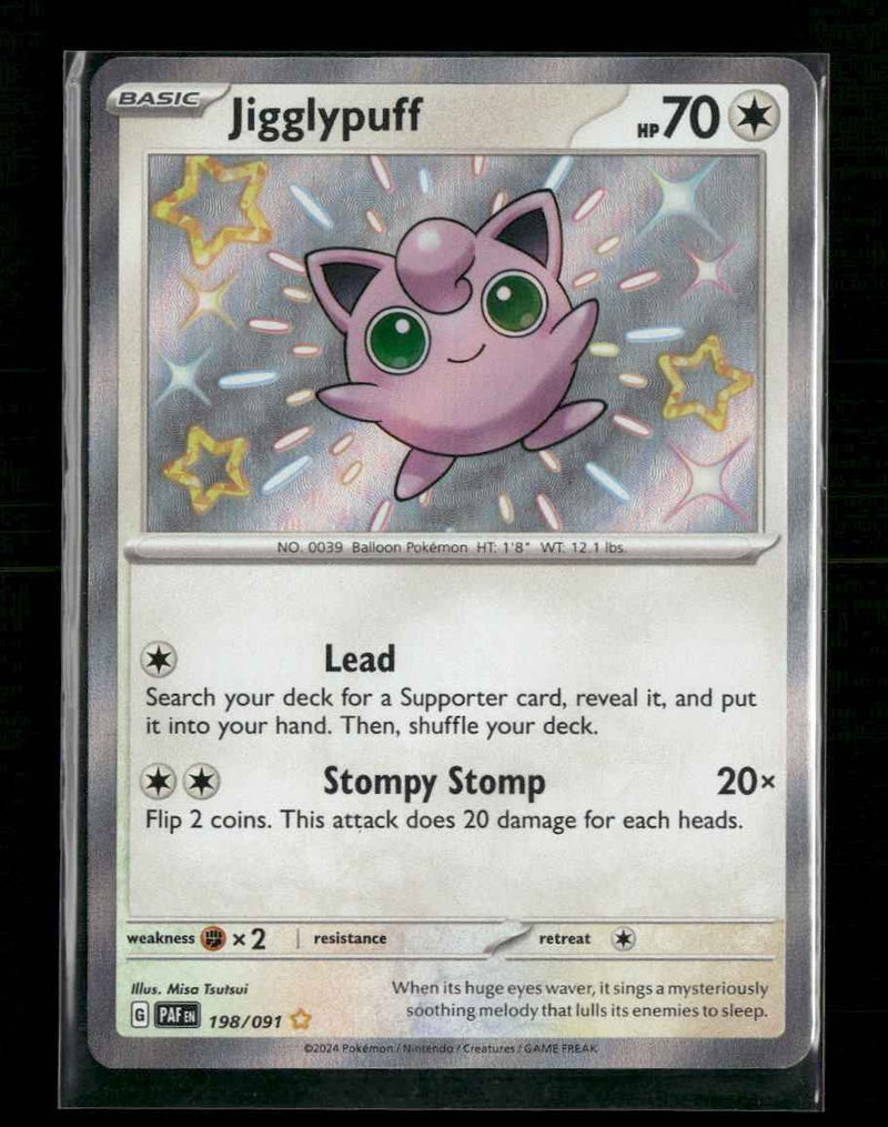 SV: Paldean Fates Jigglypuff #198/091