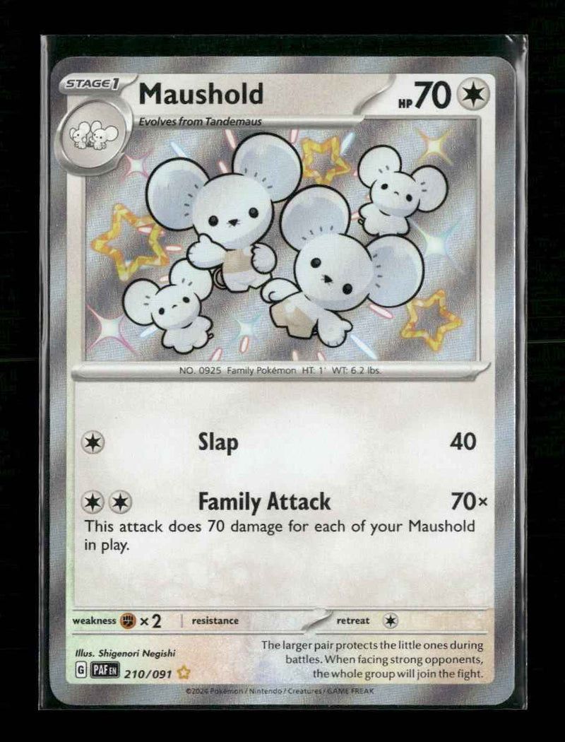 SV: Paldean Fates Maushold #210/091