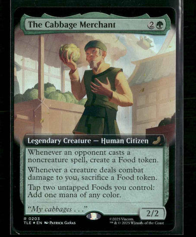 Avatar: The Last Airbender The Cabbage Merchant (Extended Art) Foil #203