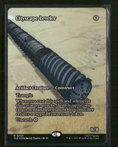 Avatar: The Last Airbender Cityscape Leveler (Borderless) Foil #53