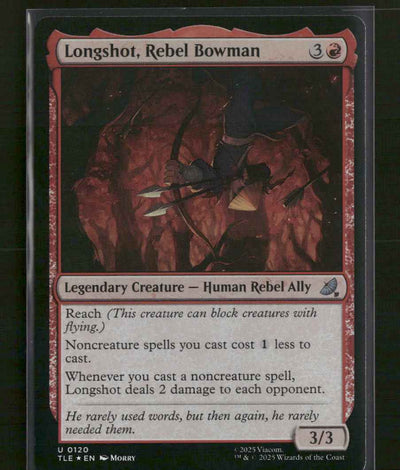 Avatar: The Last Airbenderl Longshot, Rebel Bowman #120