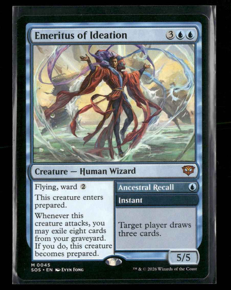 Secrets of Strixhaven Emeritus of Ideation #45
