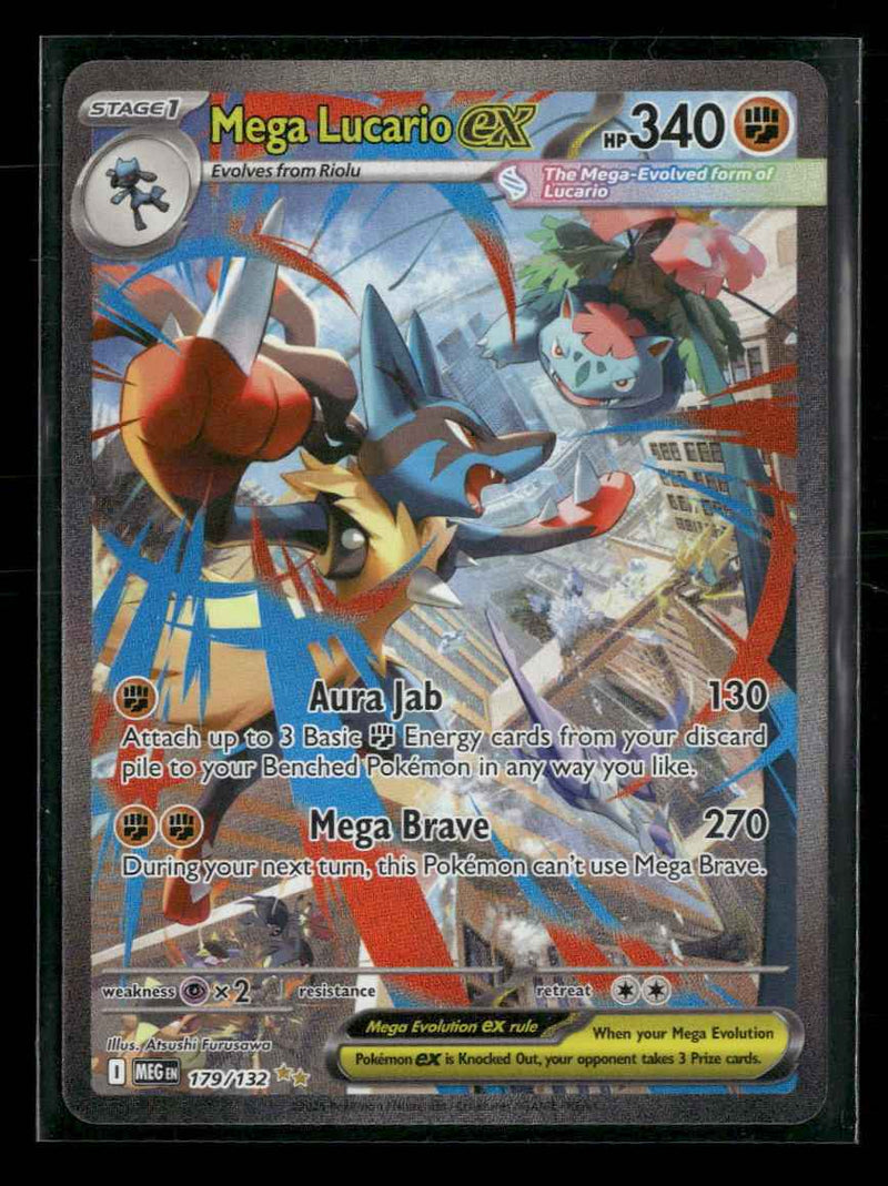 ME01: Mega Evolution Mega Lucario ex #179/132