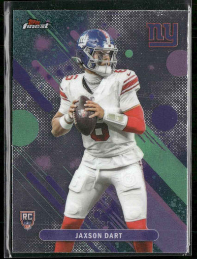 2025 Topps Finest Jaxson Dart Rookie #2