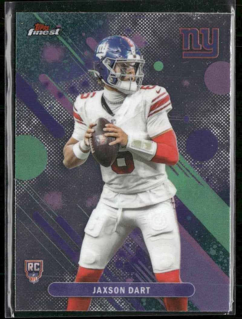 2025 Topps Finest Jaxson Dart Rookie #2