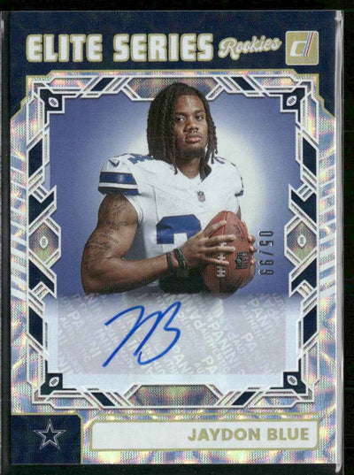 2025 Donruss The Elite Series Rookies Auto #/99 Jaydon Blue #ESR-JBE