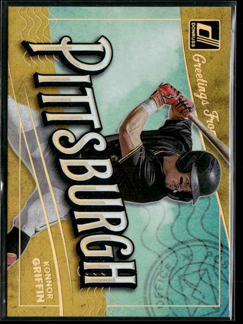 2026 Donruss Greetings From Konnor Griffin #15