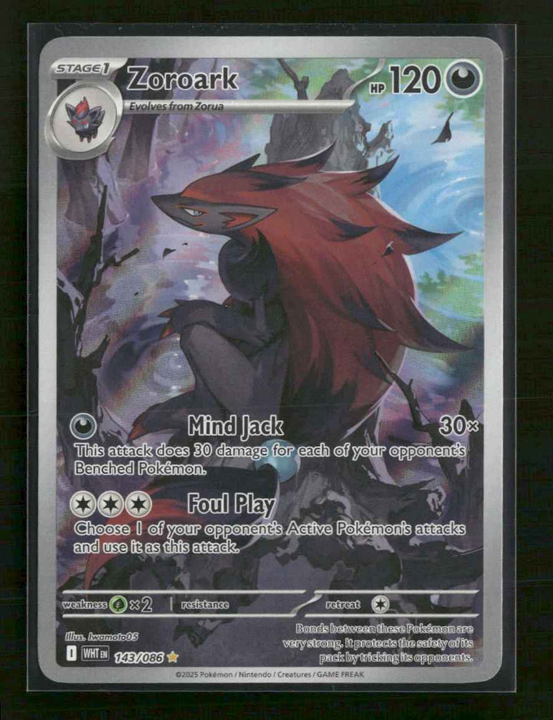 SV: White Flare Zoroark #143/086