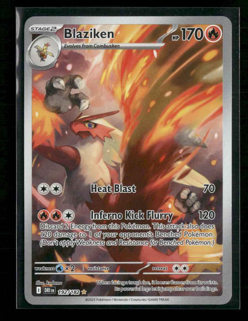 SV10: Destined Rivals Blaziken #192/182