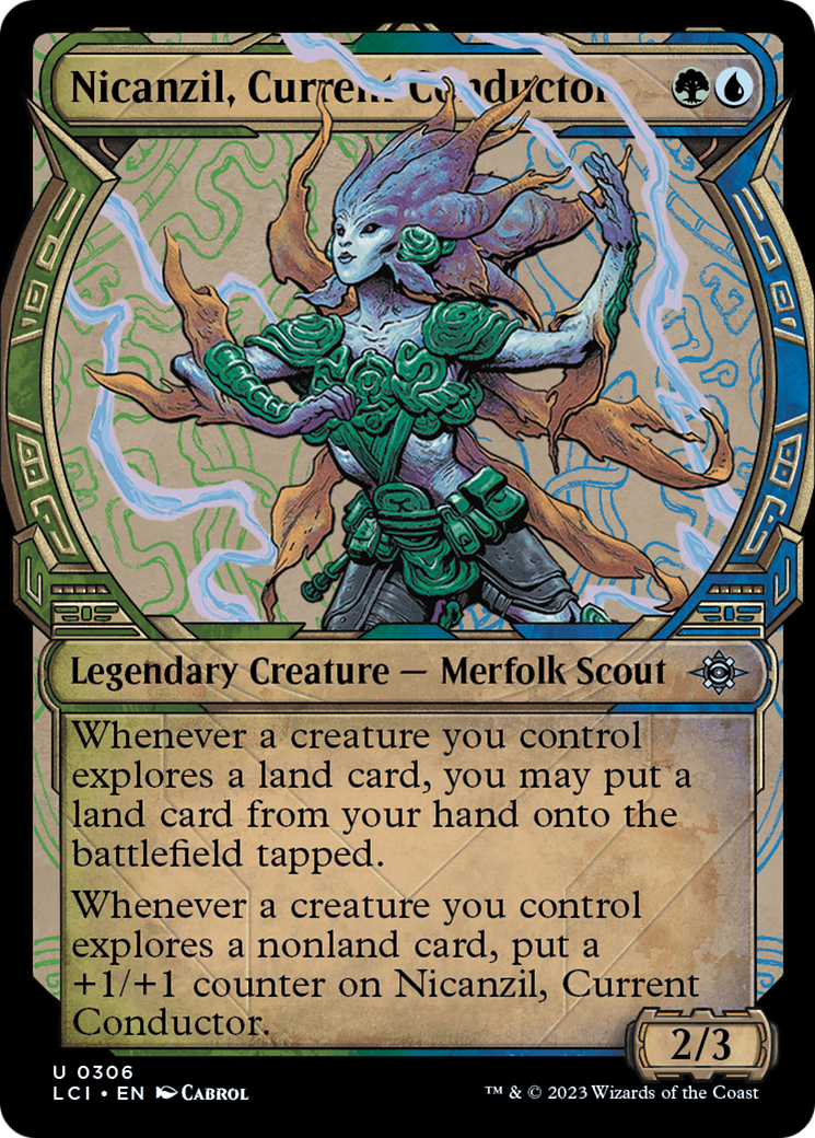 Nicanzil, Current Conductor (LCI-306) - The Lost Caverns of Ixalan: (Showcase) Foil