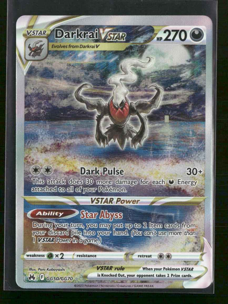 SWSH: Crown Zenith: Galarian Gallery Darkrai VSTAR #GG50/GG70