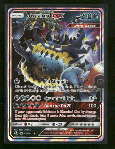 Alternate Art Promos Guzzlord GX #063a/111