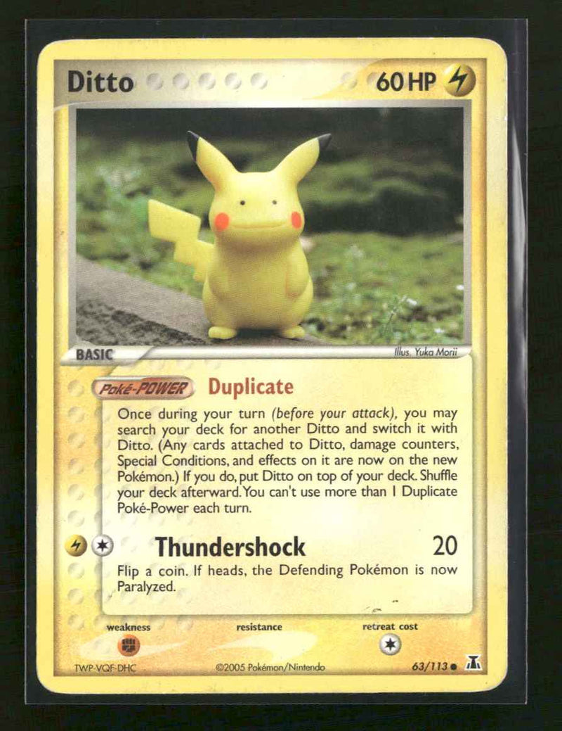 Delta Species Ditto #063/113 *Damaged*